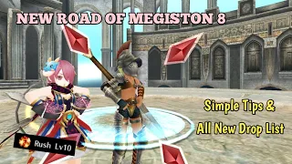 Toram Online - New Road of Megiston 8 Simple Tips & Gameplay || All New Drop List