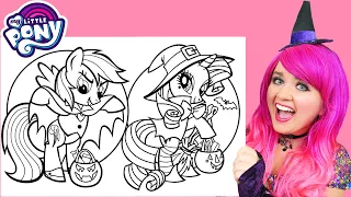 How To Color My Little Pony Halloween | Pencils