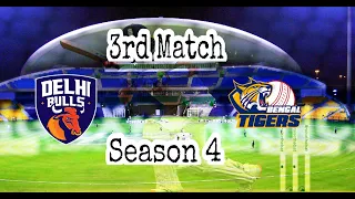Delhi Bulls Vs Bangla Tigers | 3rd Match T10 League | live | 2021
