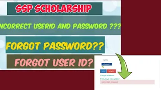 SSP Scholarship for Karnataka: If You've Forgotten Your Password or UserID, Please Contact Us