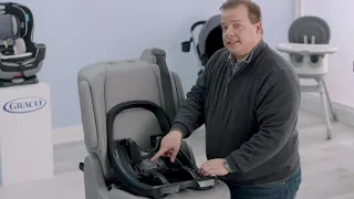 How to Install the Graco® SnugRide® SnugFit™ 35 Infant Car Seat Using Vehicle Seat Belt