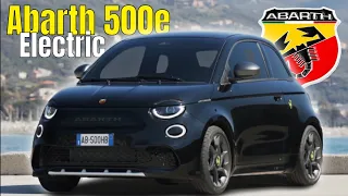 New 2023 Abarth 500e Electric In Black