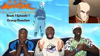 100% BLIND REACTION TO AVATAR: THE LAST AIRBENDER | Season 1 Episode 1 GROUP REACTION/REVIEW!!