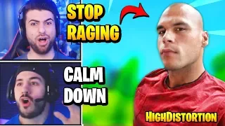 Nickmercs & SypherPK KICK HighDistortion Out Of Their TRIO Group | Fortnite Daily Funny Moments