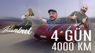 4000 км від Стамбула до Барселони за 4 дні на Ferrari