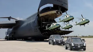 How the World's Most Secure President Convoy