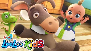 Nursery Rhymes - My Donkey Has a Headache 🤩 Toddler Melodies and Children's Music by LooLoo Kids