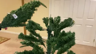 6FT Artificial Christmas Tree with 700 Branch Tips Review Video: Unboxing, Setup, and Decor Ideas!