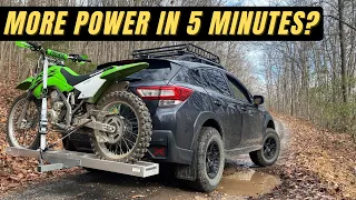 Get More Power Out of Your Subaru Crosstrek In 5 Minutes | Air Intake Box Charcoal Filter Delete