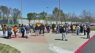 Marchers protest inmate deaths at Santa Rita Jail in Dublin