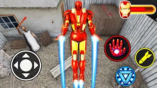 Playing as IronMan in Granny's Old House