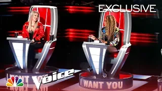 The Voice 2018 - Kelly Clarkson and Jennifer Hudson Are TEAM K-HUD (Digital Exclusive)