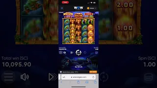 AZTEC FIRE (WOW VEGAS) 10K WIN