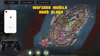 Warzone mobile: Rebirth Island Noob Gameplay PS4 controller (IPHONE XR)