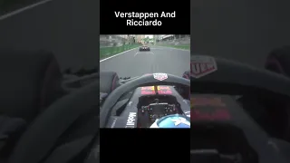 Teammates Crashing Into Each Other Pt.2 #f1 #maxverstappen #danielricciardo #f1shorts