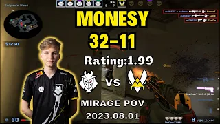 【m0NESY POV】(32-11) G2 vs Vitality (mirage) | IEM Cologne 2023