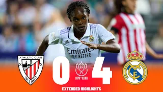 Real Madrid vs Athletic Club Femenino | Highlights | Copa De La Reina Semi Final 24-05-2023