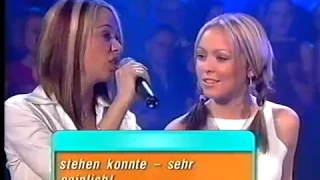 Atomic Kitten - Interview @ Top Of The Pops (TOTP) Germany, 07.07.2001