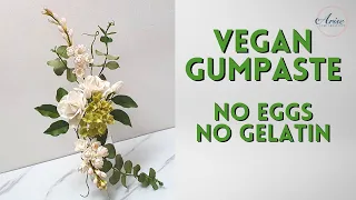 Vegan Gumpaste Recipe | No Eggs | No Gelatin | EASY TO MAKE