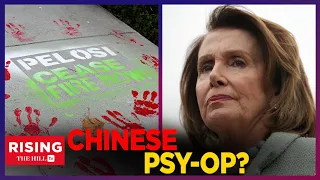 Pelosi CONFRONTED, Tells Ceasefire Protestors to 'GO BACK TO CHINA!: Brie & Robby React