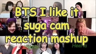 [BTS] 좋아요(I like it) SUGA cam #BANGTAN_BOMB｜reaction mashup