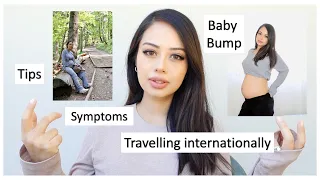 Second Trimester Pregnancy Recap! Symptoms, baby bump, travelling overseas while pregnant