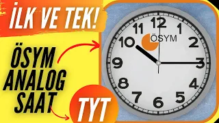 TYT SÜRE SAYACI  (ANALOG) - #YKS - İLK ve TEK