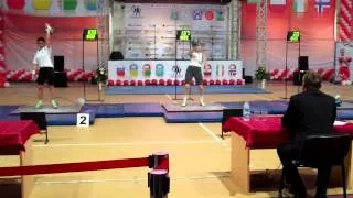 IKSFA    Belgorod 2012   Women   24kg Snatch 3