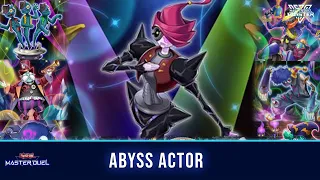 ABYSS ACTOR DECK 2023 MASTER DUEL GAMEPLAY AND DECKLIST [YU-GI-OH! MASTER DUEL]