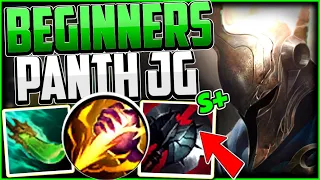 HOW TO PANTHEON JUNGLE & CARRY FOR BEGINNERS | Pantheon Guide Season 13 League of Legends