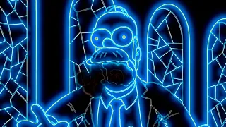 Flanders Turns Into Homer   The Simpsons 35x05 Vocoded to Never Gonna Give You Up