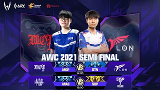 MAD vs SGP | AWC 2021 Semi Finals Day 1 | Garena AOV Indonesia