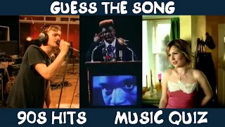 Угадай зарубежные хиты 90х | GUESS THE SONG | 90s MUSIC QUIZ