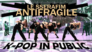 [K-POP IN PUBLIC ONE TAKE] LE SSERAFIM (르세라핌) 'ANTIFRAGILE' | Dance cover by 3to1