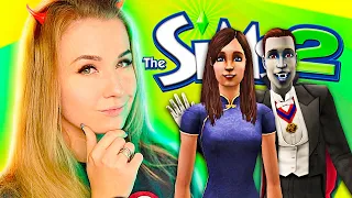 НОВАЯ НЕВЕСТА ДЛЯ ВАМПИРА В СИМС 2! - The Sims 2