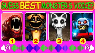 Guess Monster Voice Train Eater, DogDay, Zoonomaly, Spider Thomas Coffin Dance