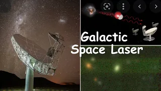 A 'Galactic Space Laser': From 5 Billion Light-Years Away