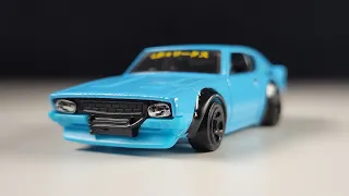 Hot Wheels Mainline Review: Nissan Skyline 2000GT R LBWK | Liberty Walk