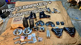 COMPLETELY Restoring The Front SUSPENSION And BRAKES On The 1973 CAMARO Z28!!