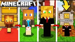 ŻYCIE KAMERZYSTY W MINECRAFT || OD NARODZIN DO ŚMIERCI