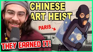 The Mysterious Chinese Art Heists Across Europe | Hasanabi Reacts to Kento Bento