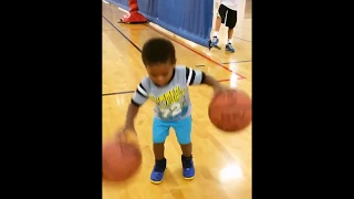 Carter Anthony 3 year old basketball player!