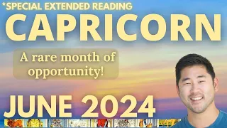 Capricorn June 2024 - JACKPOT! ABSOLUTELY RARE SPREAD THAT NEVER HAPPENS! 🎺🌠 Tarot Horoscope ♑️