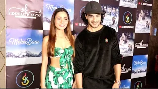 Bidaai Fame Sara Khan With BF Angad Hasija Arrives At Meherbaan Song Launch