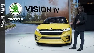 Skoda Vision iV Walk Around – 2019 Geneva Motor Show