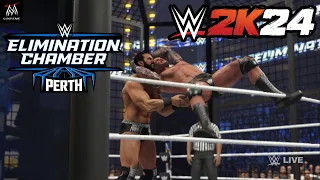 WWE 2K24 Elimination Chamber Match | WWE 2K24