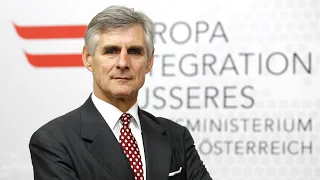 Außenminister trotz Turbulenzen: „Österreich ist verlässlicher Partner in Europa“ | krone.tv