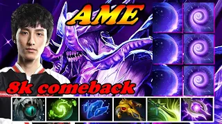 Ame enjoys break with Faceless Void 8k comeback vs Raven Nature Prophet | Giveaway | Pro Gameplay