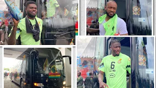 WATCH 🎥 KUDUS, PARTEY, JORDAN, ALL 24 BLACK STARS PLAYERS FIRST TRAINING SESSION AT THE UG STADIUM