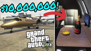 Buying the Luxor Deluxe in GTA 5 Online..